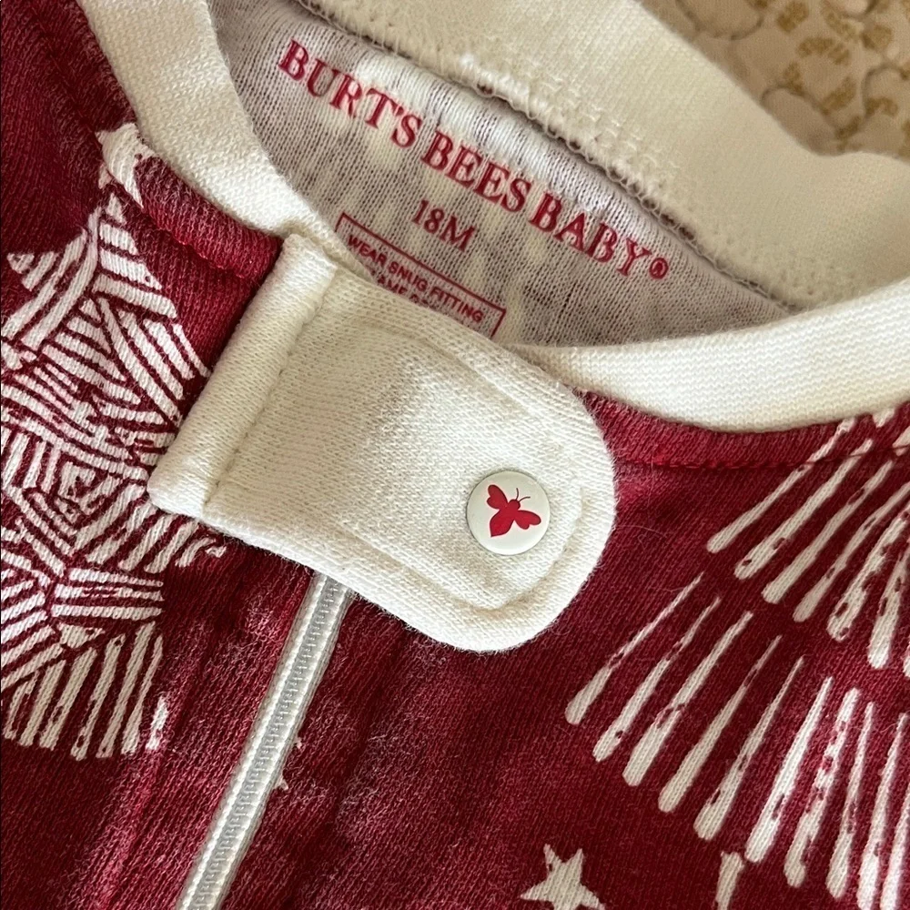 Burt’s Bees Christmas Tree One Piece PJ size 18 Mon